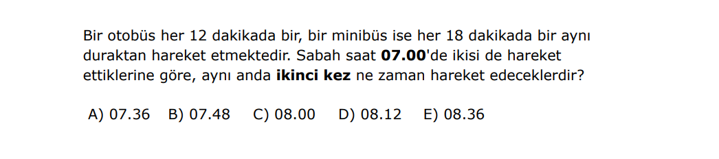 Soru 1
