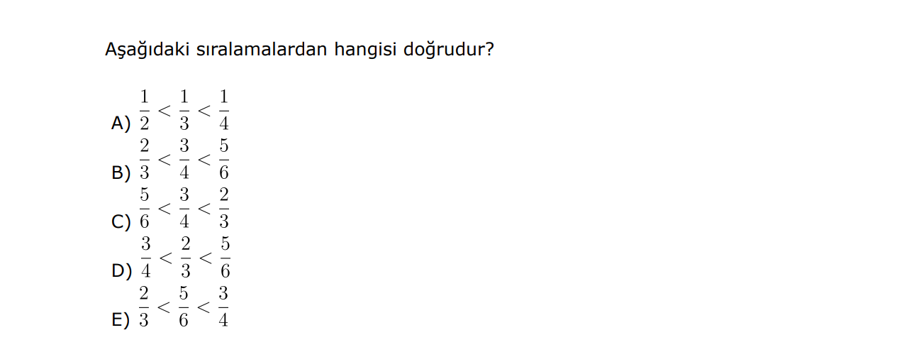 Soru 5