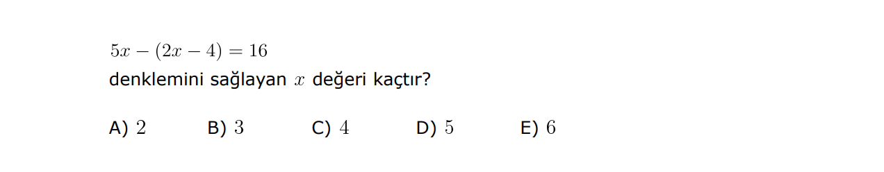 Soru 5