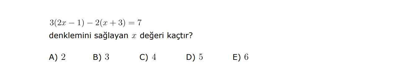 Soru 3