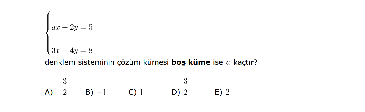 Soru 1
