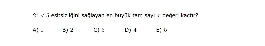 Soru 1