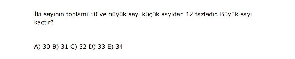 Soru 1