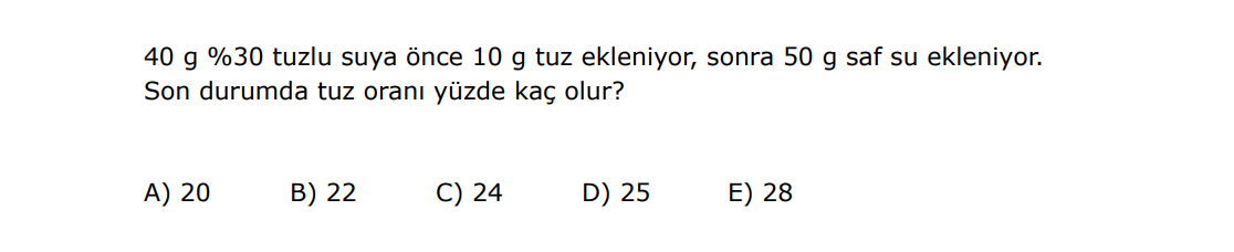 Soru 1