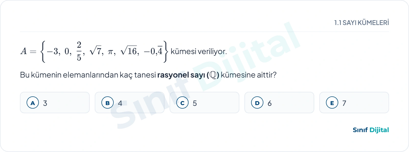 Soru 3