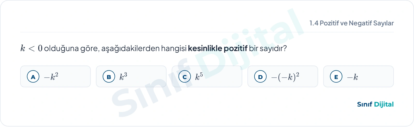 Soru 1