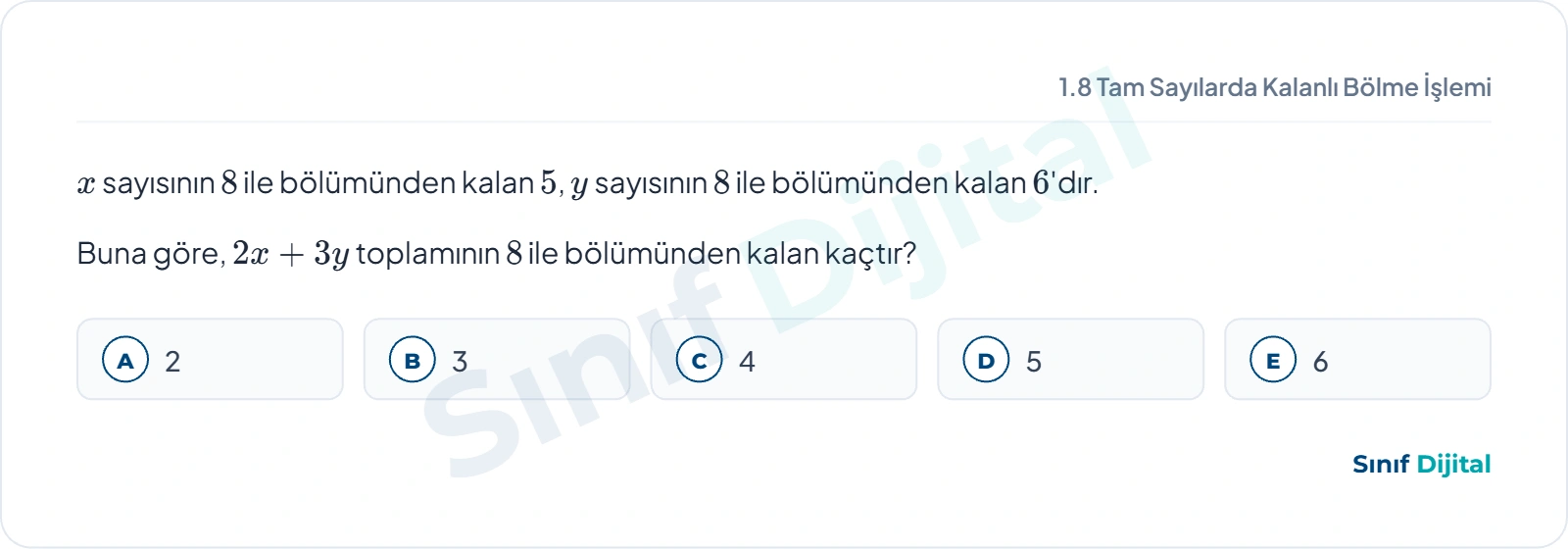 Soru 1