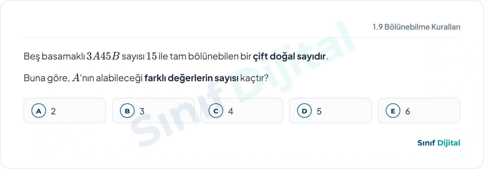 Soru 5
