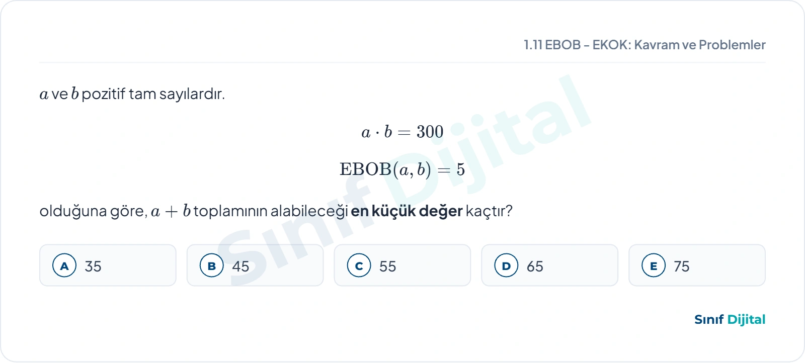 Soru 1