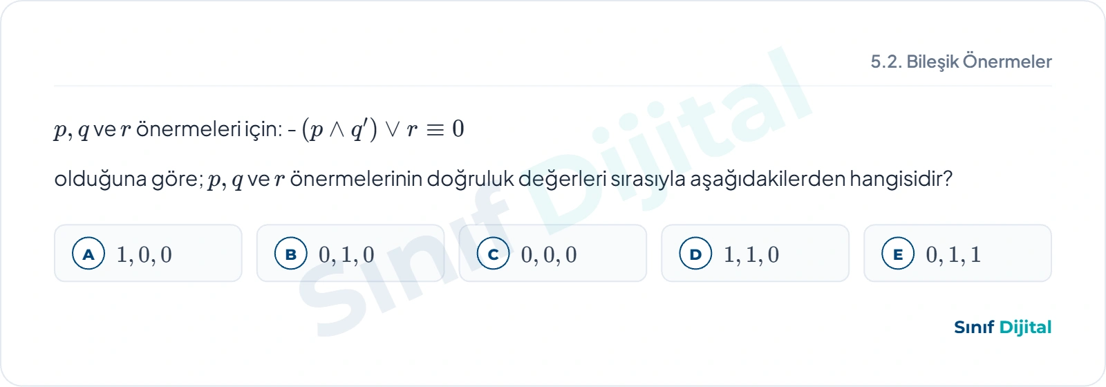 Soru 1