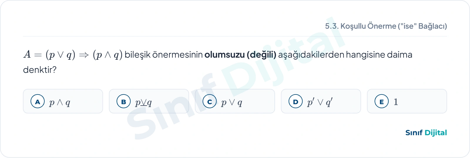 Soru 1