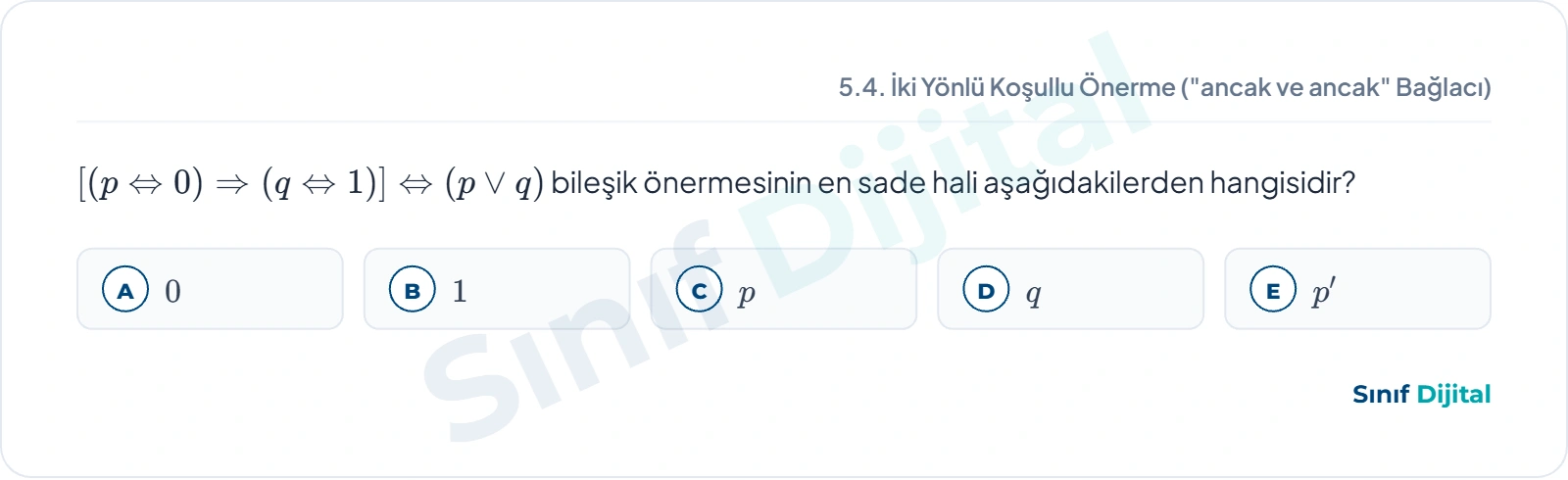 Soru 1