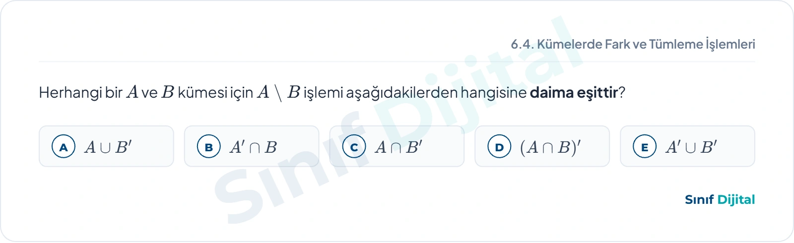 Soru 3
