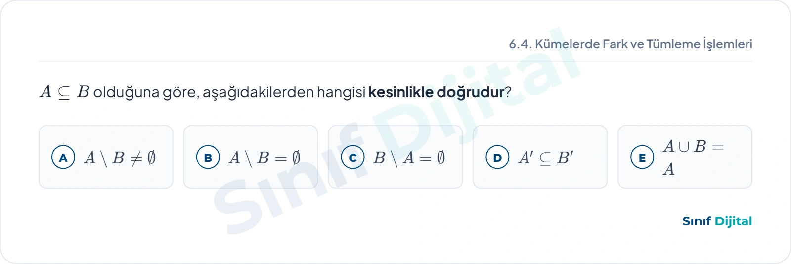 Soru 5