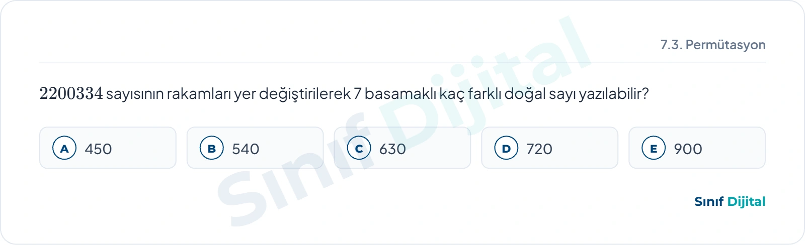 Soru 1