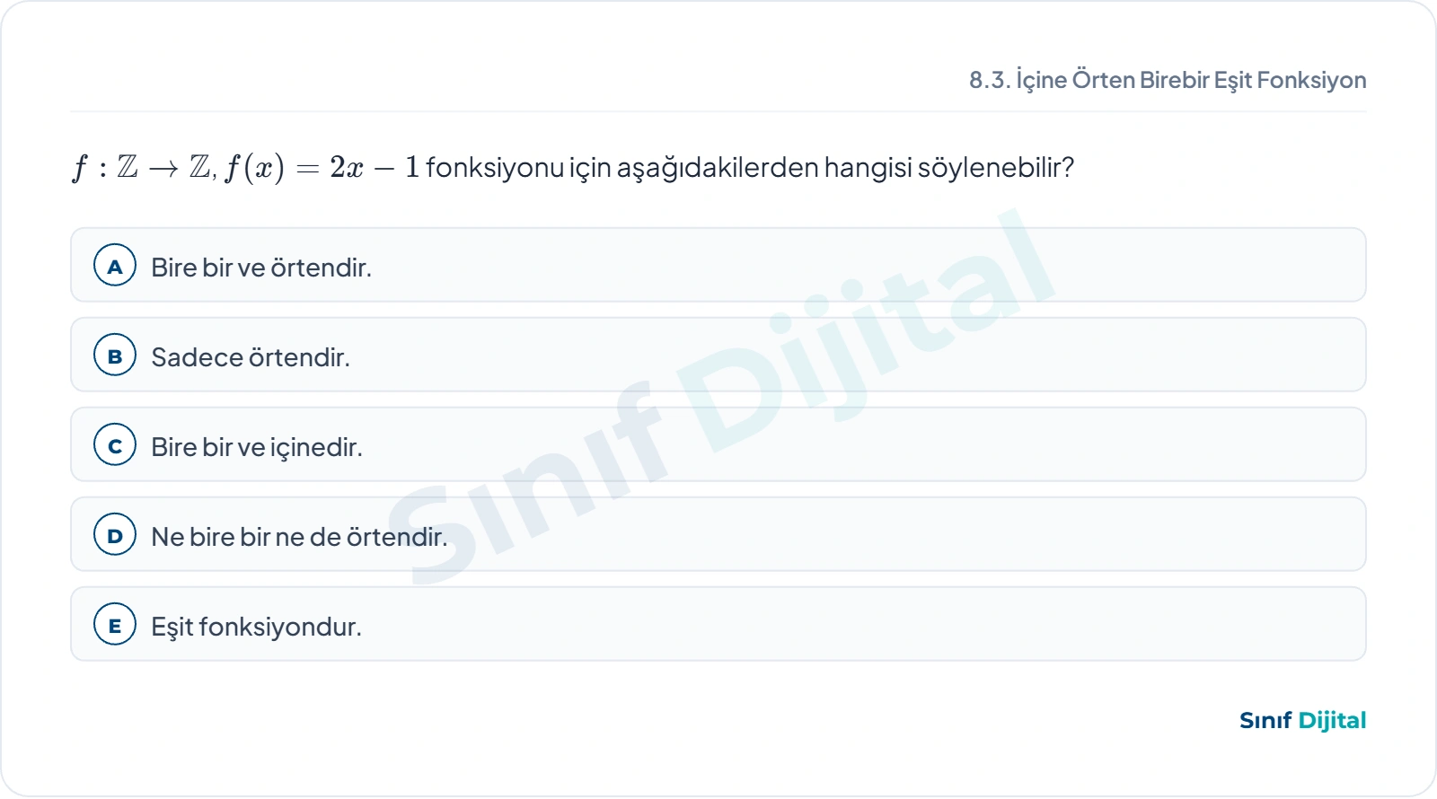 Soru 1