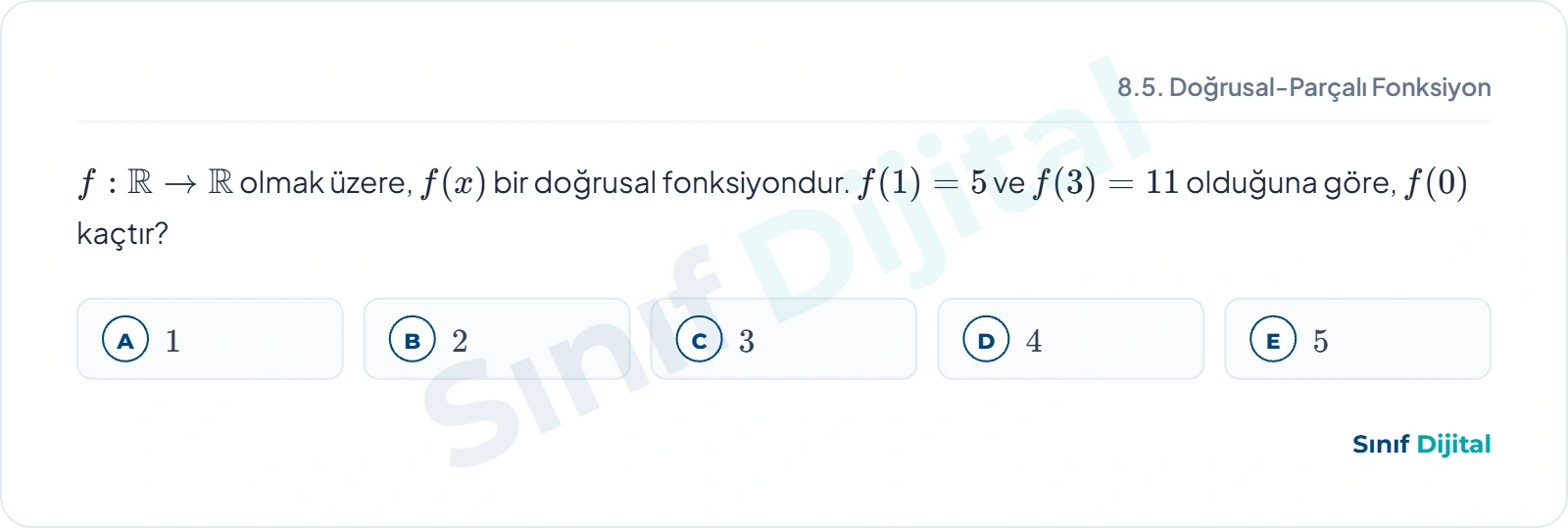 Soru 1