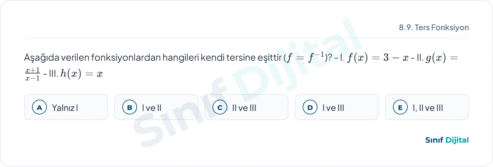 Soru 1