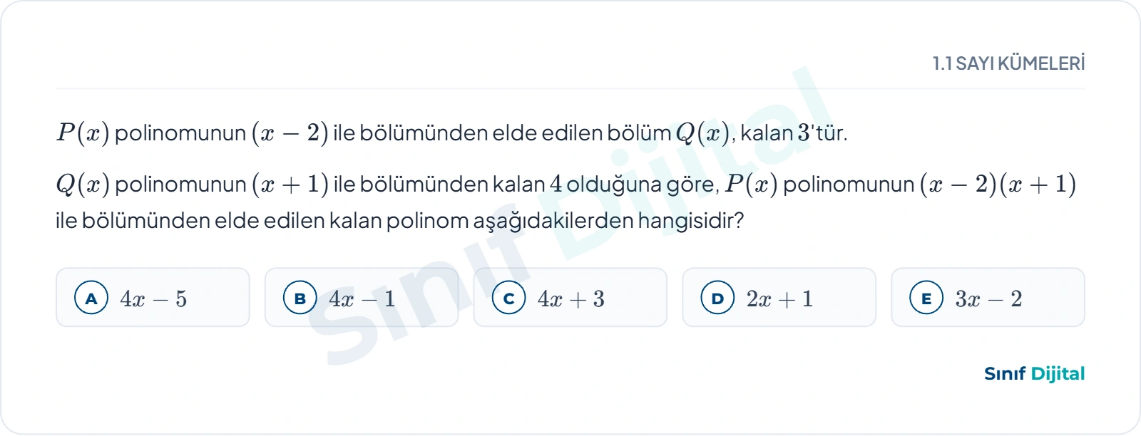 Soru 4