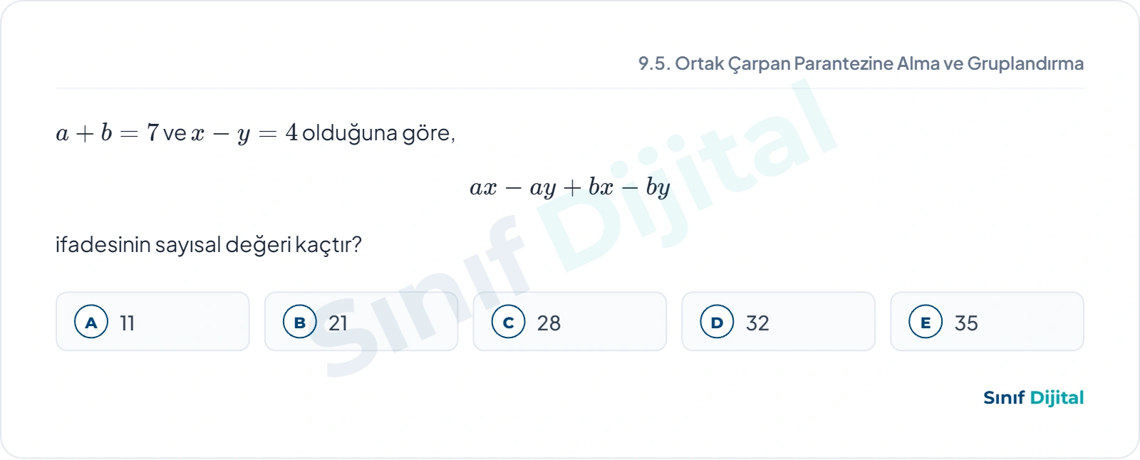 Soru 1
