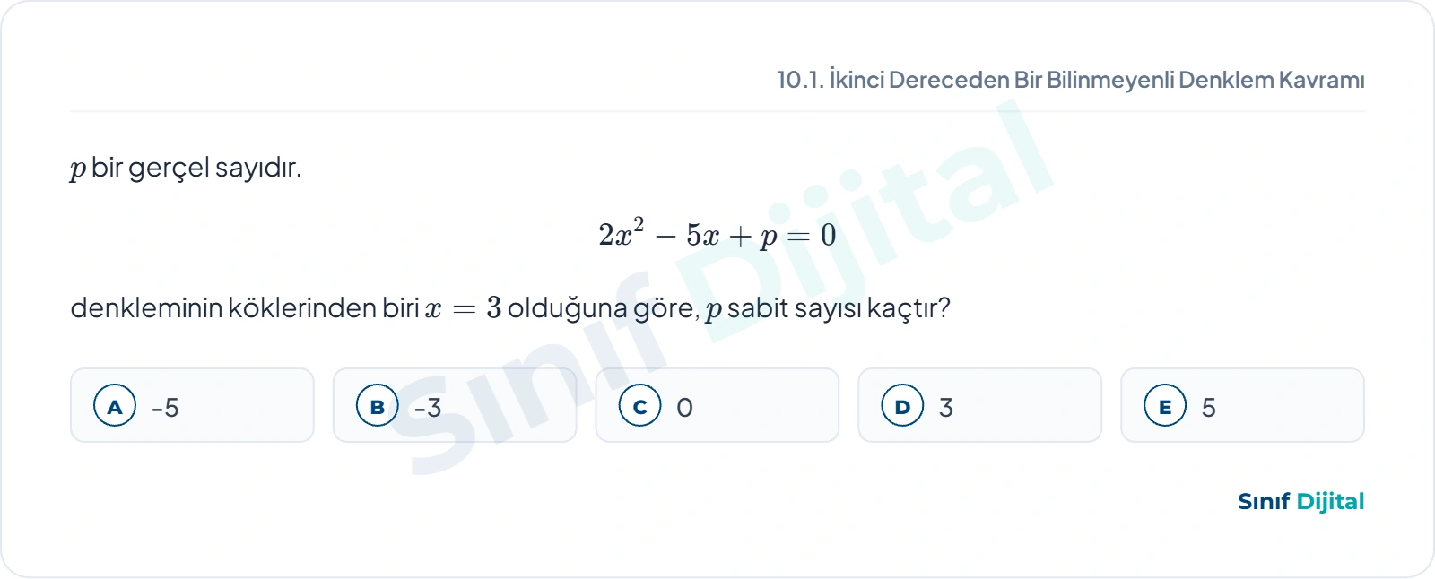 Soru 5